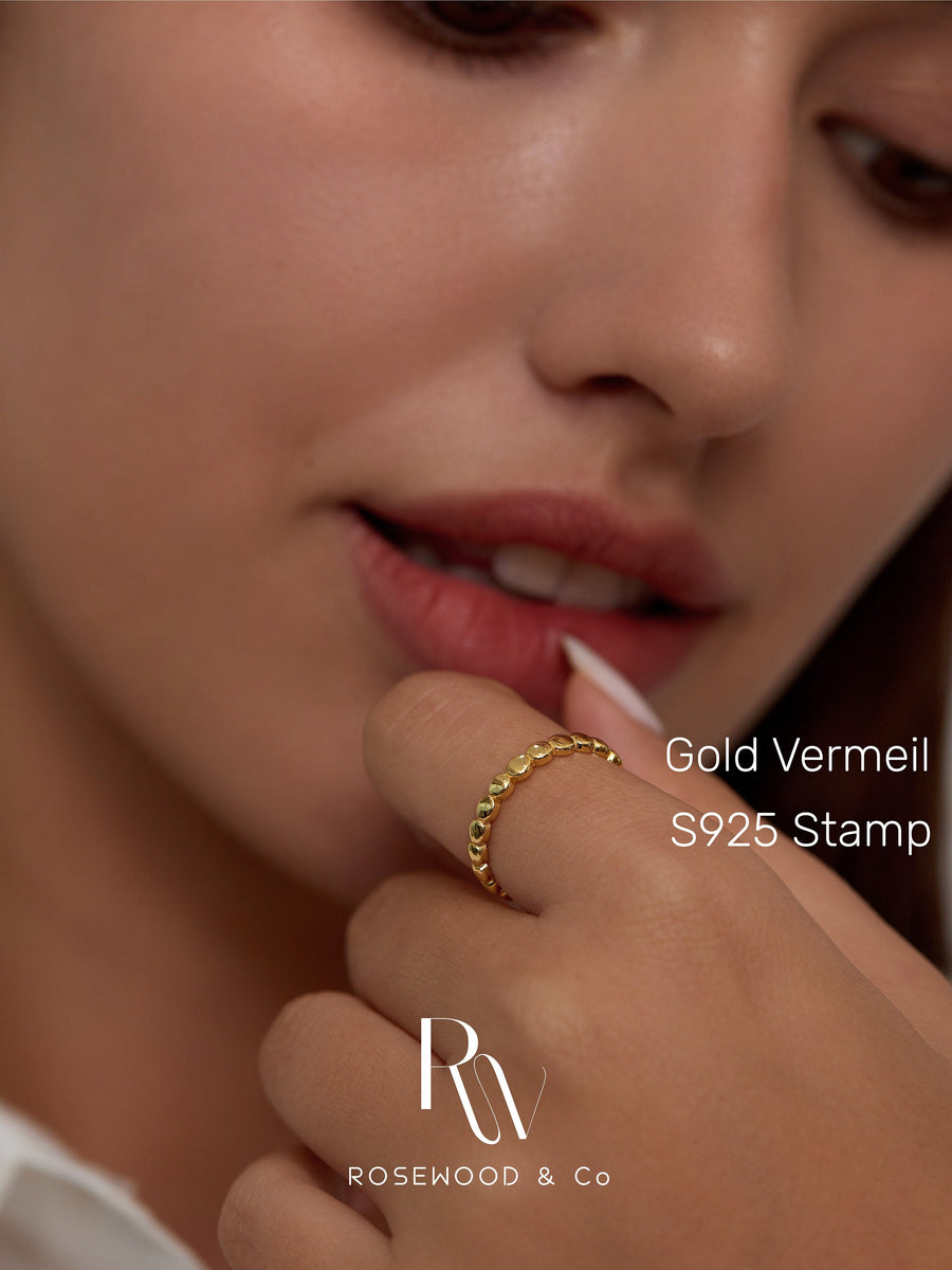 Gold Evil Eye Signet Ring, Bezel Band Ring, Gold Vermeil Evil Eye Band Ring, Diamond Shape Paved Gold Ring, Gift for her